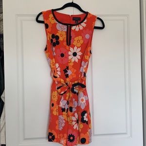 Victoria Beckham x Target Floral Tie Waist Romper